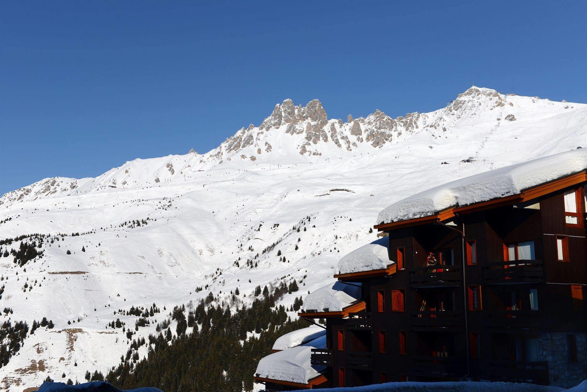 Résidence Odalys Le Hameau du Mottaret Méribel Esterno foto