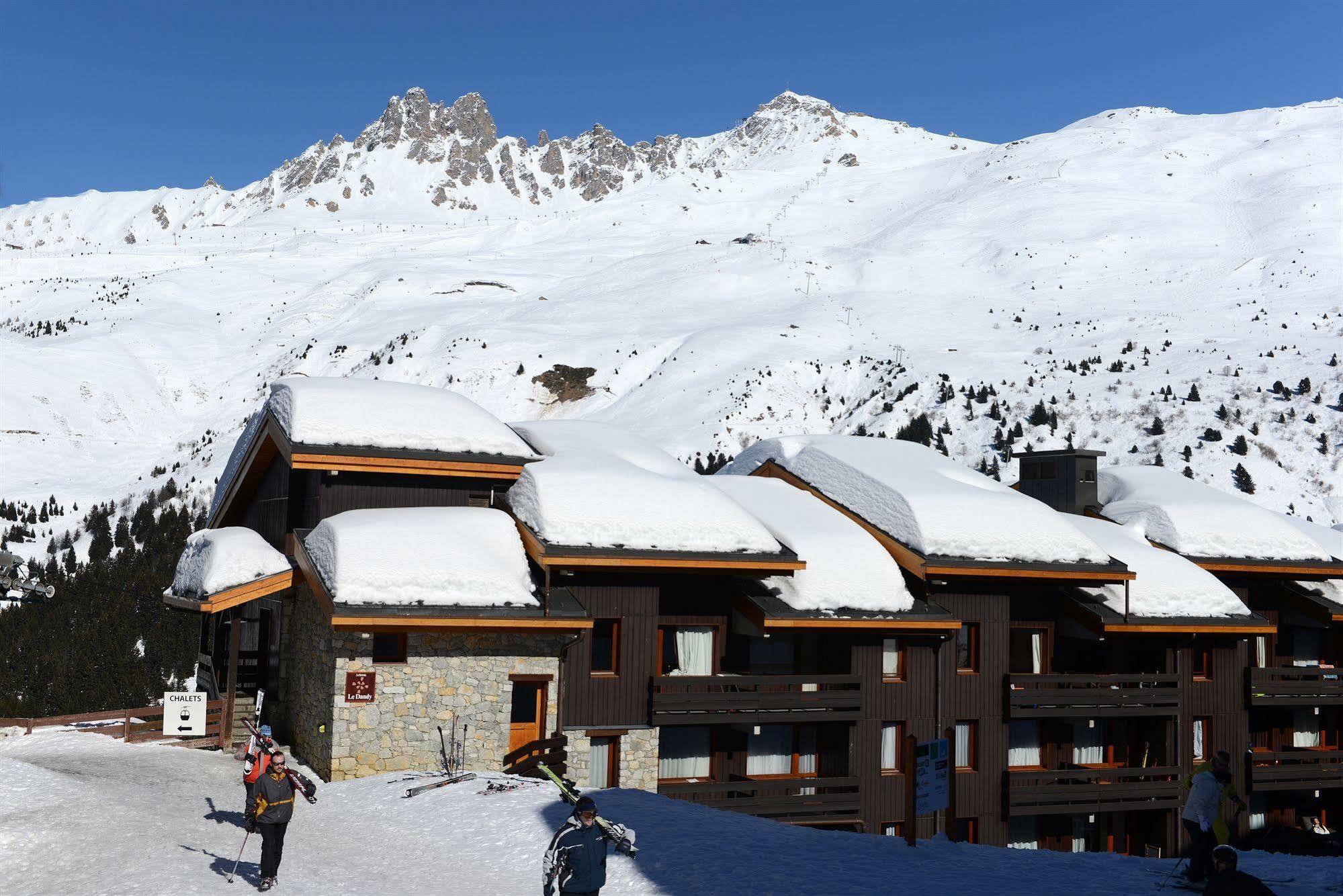 Résidence Odalys Le Hameau du Mottaret Méribel Esterno foto